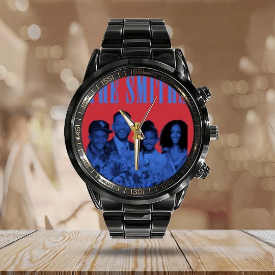Discover The Smiths Family Mashup Calendar Steel Band Watch