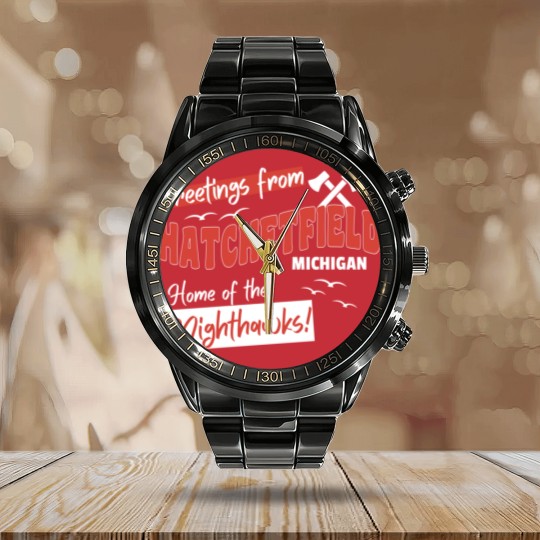 Discover Starkid - Greetings from Hatchetfield Calendar Steel Band Watch