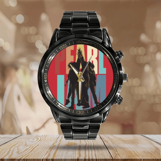 Discover PEL JAM Ten Inspired Calendar Steel Band Watch, Rock Band Calendar Steel Band Watch, PEL JAM Tour 2022 Calendar Steel Band Watch