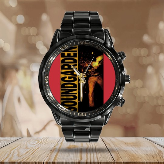 Discover Soundgarden Calendar Steel Band Watch - Rock Music Calendar Steel Band Watch - Chris Cornell