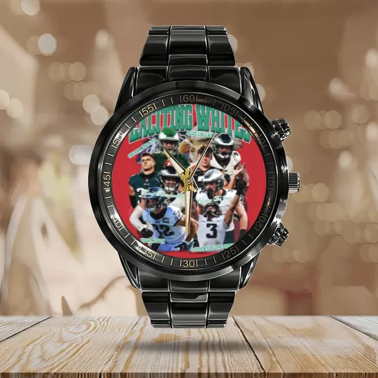 Discover Cooper DeJean Reed Blankenship Exciting Whites Calendar Steel Band Watch
