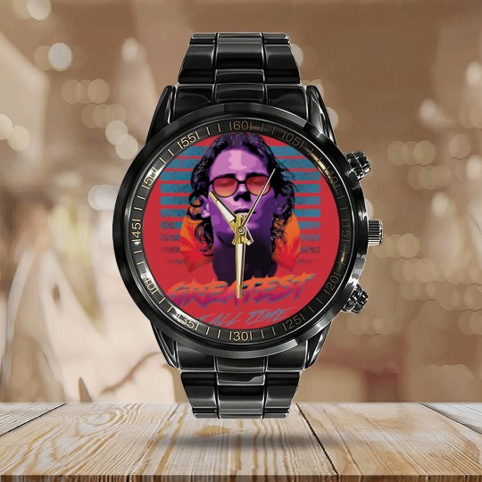 Discover Rafael Nadal GOAT - Rafael Nadal - Calendar Steel Band Watch