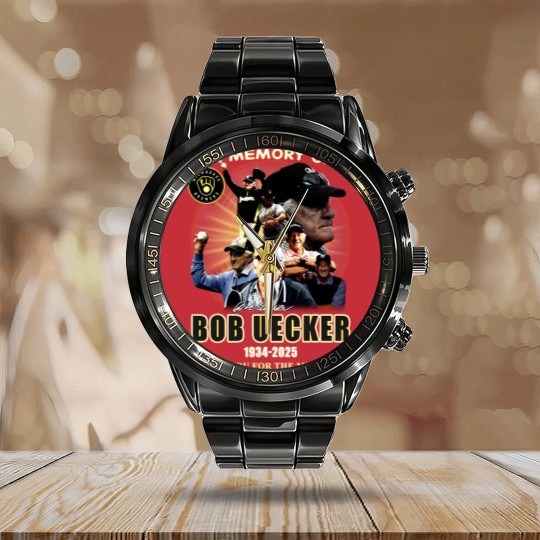 Discover In Memory Of Bob Uecker 1934-2025 Thank You - Bob Uecker - Calendar Steel Band Watch