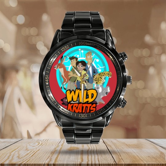 Discover Wild Kratts Birthday Calendar Steel Band Watch, Wild Kratts Theme Party, Personalized Calendar Steel Band Watch