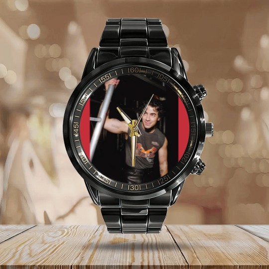 Discover Joe Jonas Calendar Steel Band Watch