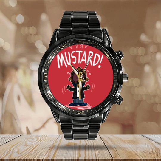 Discover Kendrick Lamar Mustard Mene Calendar Steel Band Watch, Kendrick Lamar Calendar Steel Band Watch