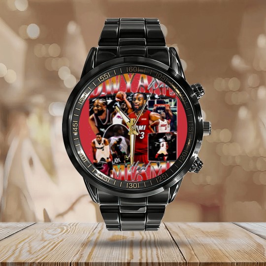Discover Dwayne Wade Calendar Steel Band Watch