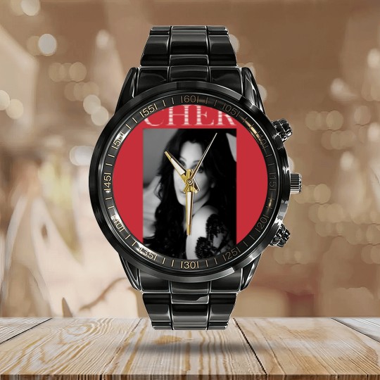 Discover Women Cher's Gifts Music Everyone Calendar Steel Band Watch