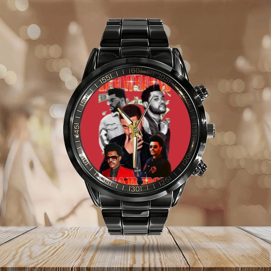 Discover The Weekend Star Boy Calendar Steel Band Watch Music Calendar Steel Band Watch