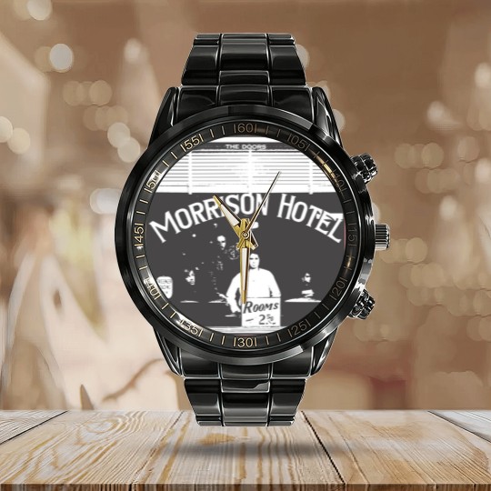 Discover Morrison Vintage - The Doors - Calendar Steel Band Watch