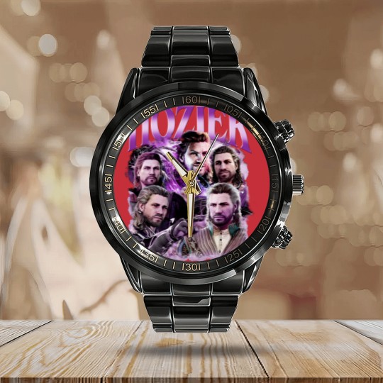 Discover Hozier Bootleg Calendar Steel Band Watch, Hozier Gale BG3 Calendar Steel Band Watch, Gale Baldurs Gate 3 Calendar Steel Band Watch