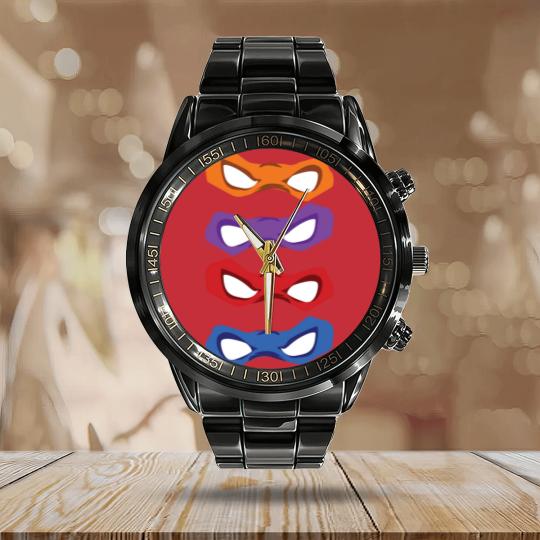 Discover Teenage Mutant Ninja Turtles Calendar Steel Band Watch