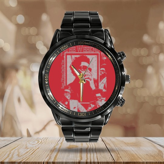 Discover Vintage Weeknds Calendar Steel Band Watch, Weeknds Calendar Steel Band Watch | Hip-Hop Music Calendar Steel Band Watch