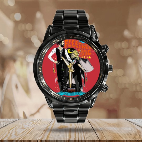 Discover Rumours Rock Band Fleetwood, Fleetwood Mac Calendar Steel Band Watch