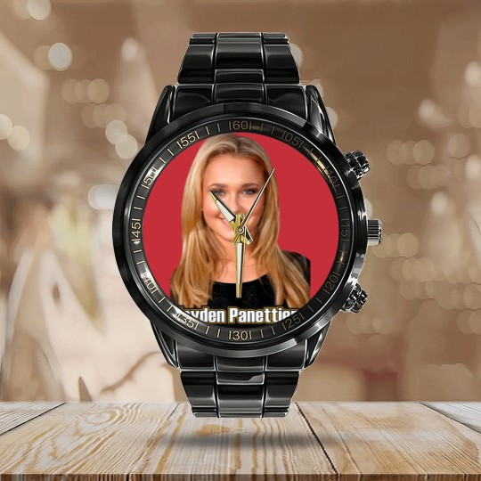 Discover Hayden Panettiere Calendar Steel Band Watch