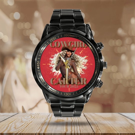 Discover Beyonce, Beyonce Concert Calendar Steel Band Watch, Cowgirl Carter