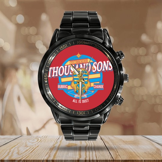 Discover Thousand Sons - Thousand Sons - Calendar Steel Band Watch