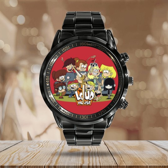 Discover The Loud House Calendar Steel Band Watch