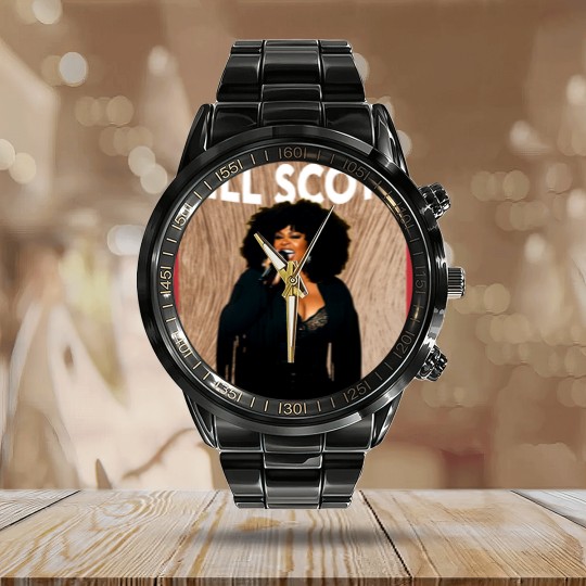 Discover jill scott Calendar Steel Band Watch