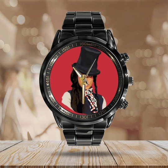 Discover Erykah Badu - Erykah Badu - Calendar Steel Band Watch