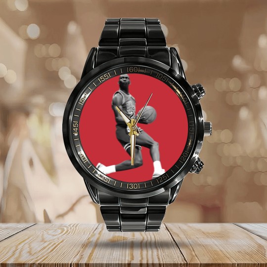 Discover Vintage Vintage Michael Jordan - Michael Jordan - Calendar Steel Band Watch