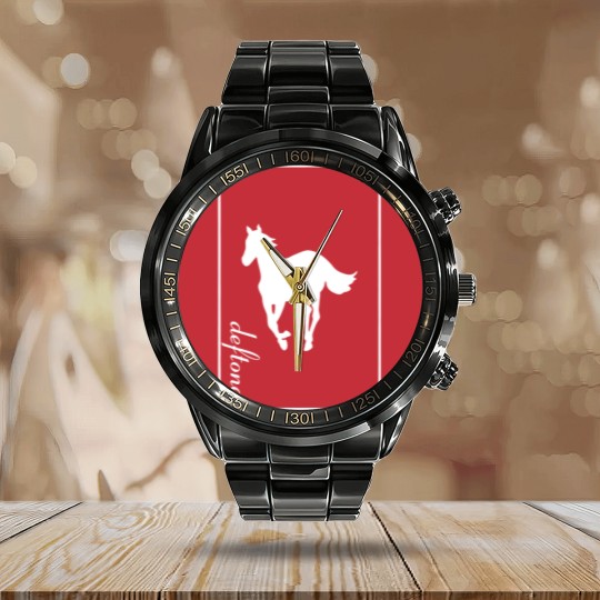 Discover Deftone White Pony Calendar Steel Band Watch. Deftone Vintage Pony Calendar Steel Band Watch. Men's and Women's sizes