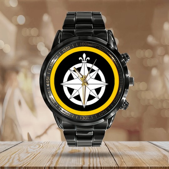 Discover Kingdom of Northshield Populace Badge Calendar Steel Band Watch