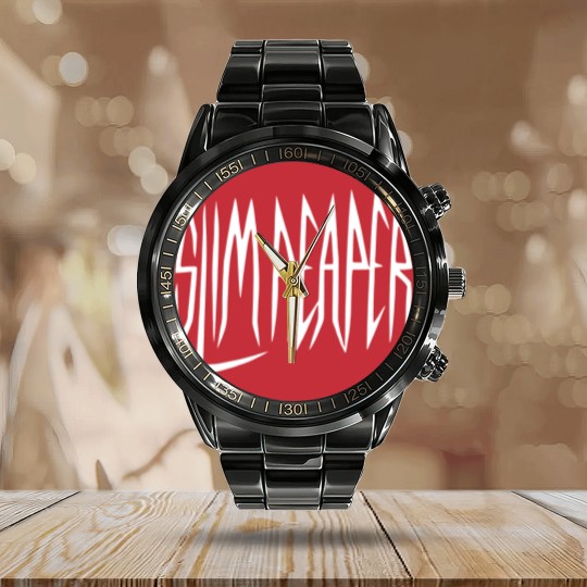 Discover Kevin Durant Slim Reaper Basketball Calendar Steel Band Watch - Slam Reaper Style
