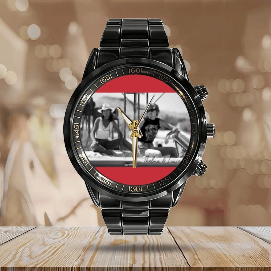 Discover Thelma et Louise Thelma & Louise - Rétro Calendar Steel Band Watch