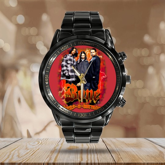 Discover Bone Thugs-N-Harmony Calendar Steel Band Watch