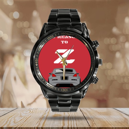 Discover 350 RESONS TO Z Calendar Steel Band Watch