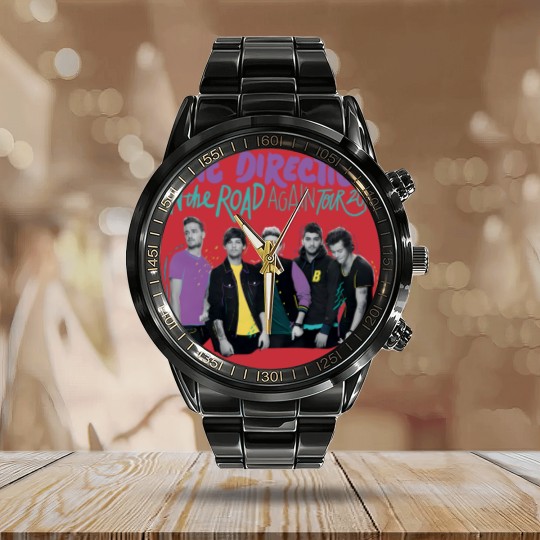 Discover One Direction On the Road Again Tour 2015 Merch Calendar Steel Band Watch