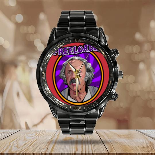 Discover Grandpa Joe Is The Og Freeloader Sticker Calendar Steel Band Watch