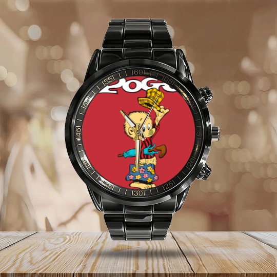 Discover POGO POSSUM Calendar Steel Band Watch