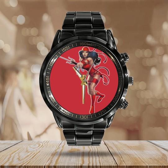 Discover Electra Motif Calendar Steel Band Watch