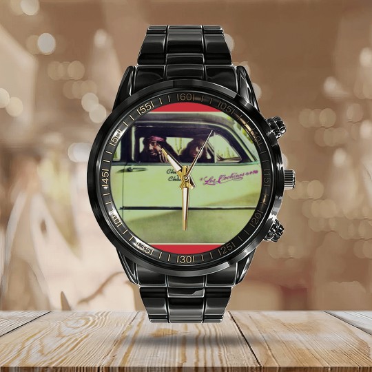 Discover Cheech and Chong Los Cochinos Calendar Steel Band Watch