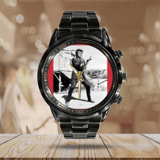 Discover Clint Eastwood Calendar Steel Band Watch