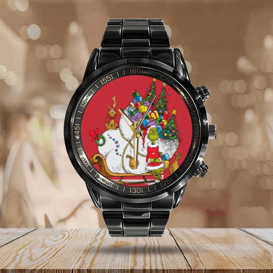 Discover Classic The funny character | The funny character & Max Runaway Slei Calendar Steel Band Watch