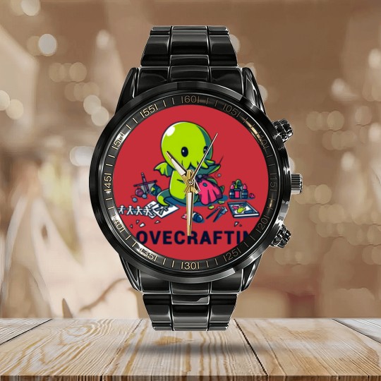 Discover I Lovecrafting Calendar Steel Band Watch