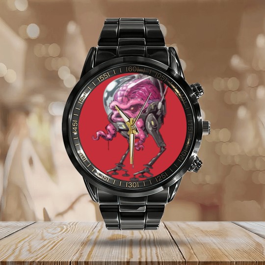 Discover TMNT Krang 2 Calendar Steel Band Watch