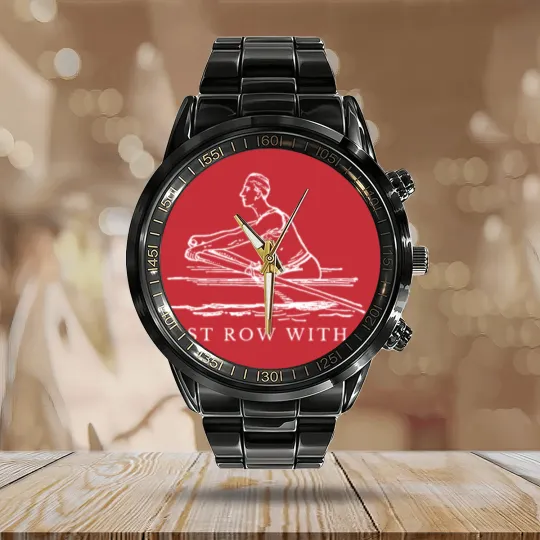 Discover College Rowing Sculling And Rowing Machine Apparel Calendar Steel Band Watch
