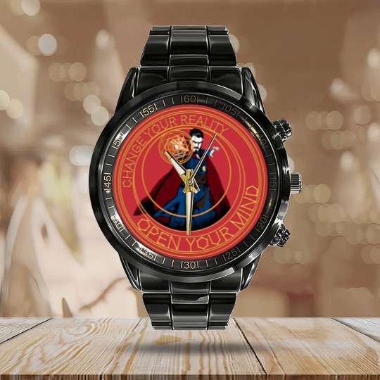 Discover Dr.Strange Magic Circle  Perfect Gift For you and friends Calendar Steel Band Watch