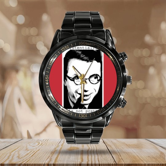 Discover Existentialism - Existentialism - Calendar Steel Band Watch