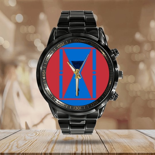 Discover Time Tunnel Calendar Steel Band Watch