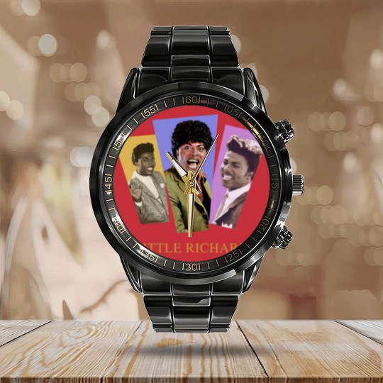 Discover Little Richard Classic Calendar Steel Band Watch Calendar Steel Band Watch