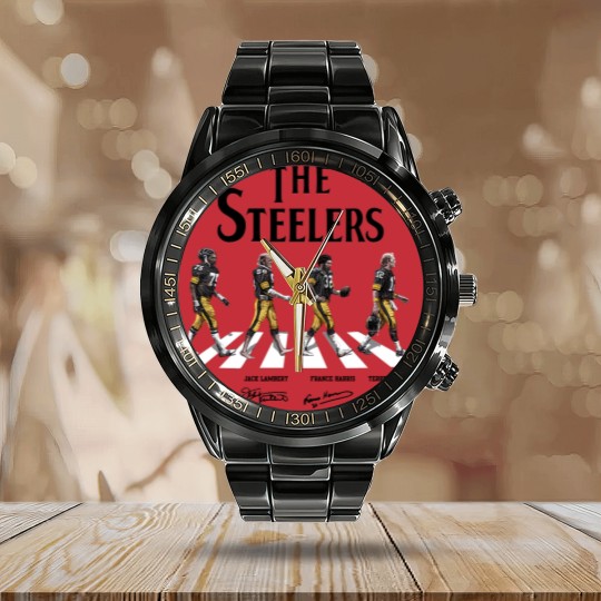 Discover The Stee lers Walking Abbey Road Signatures Calendar Steel Band Watch