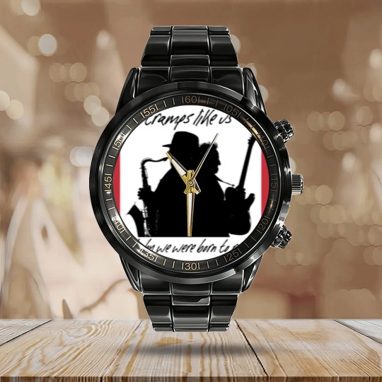 Discover Bruce Springsteen Calendar Steel Band Watch