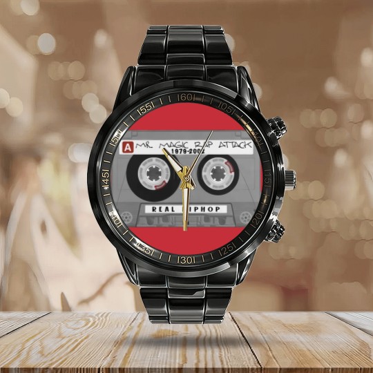 Discover Hip hop - Hip Hop - Calendar Steel Band Watch