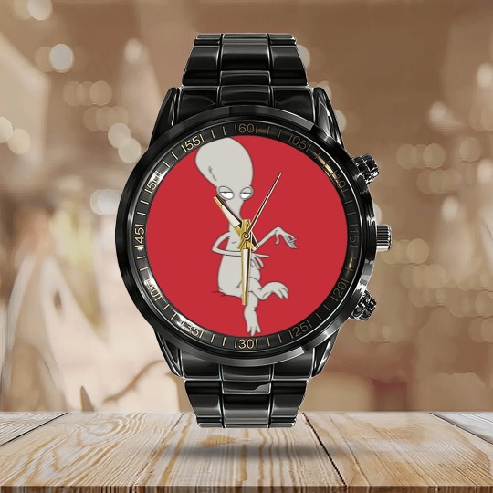 Discover roger american dad Calendar Steel Band Watch