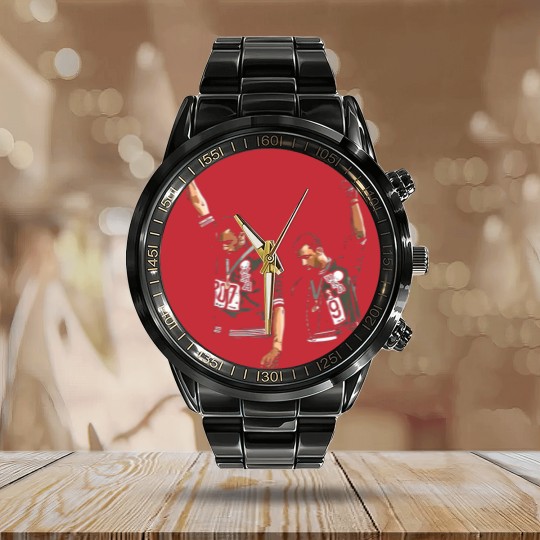 Discover Tommie-Smith-John-Carlos-And-The-1968-Black-Power-Salute BEAUTY Calendar Steel Band Watch